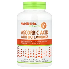 Immunity, Ascorbic Acid with Bioflavonoids, Crystalline Powder, 8 oz (227 g)