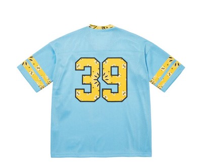 シャツ 25ss Supreme Bandana Football Jersey Blue Bandana Football Jersey Supreme SS25 XL | eBay