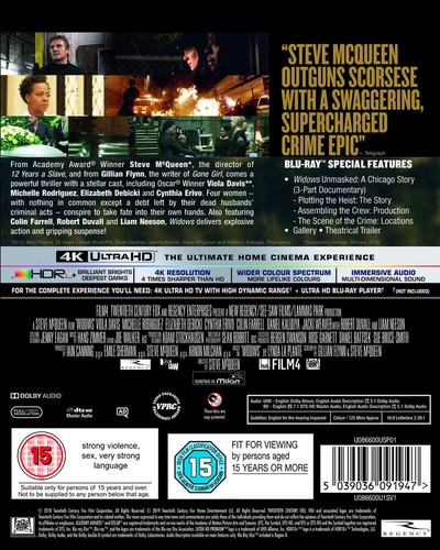 Widows 4K Ultra HD + Blu-Ray - Picture 3 of 3