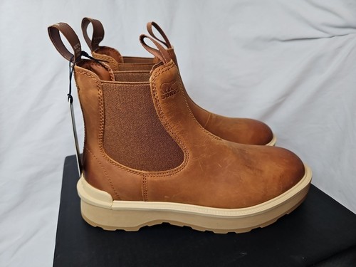 Hi Line Damen-Chelsea-Boot Größe 8 Tawny Buff wasserdicht LESEN - Bild 2 von 14