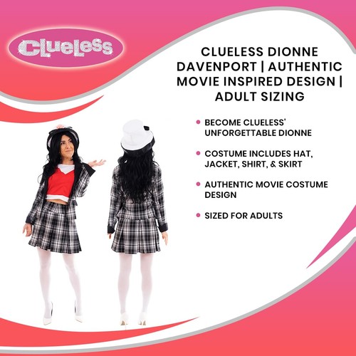Clueless Dionne Davenport | Authentic Movie Inspired Design | Sized For Adults - Picture 7 of 7