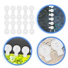  80 Stück Schattentuch-Clips, Schattiernetz-Kunststoff-Clips, Gewächshaus-Clips,