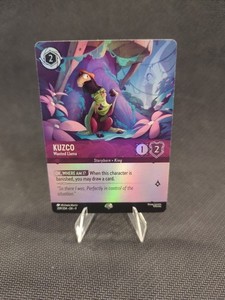 Disney Lorcana Fabled KUZCO Wanted Llama Epic Foil #209/204