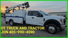 2019 Ford F-550 4wd 7500lb Crane Extended Cab 11ft Mechanics Truck 6.7L PTO Air