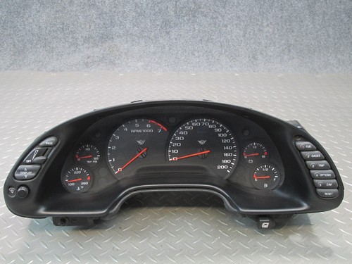 Chevrolet Corvette C5 2001 cuadro de instrumentos velocímetro 10408309 OEM - Imagen 9 de 18