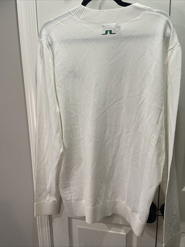 Men’s NWT J. Lindeberg White Golf Logo Sweater Size XXL - Picture 8 of 8