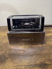 LBWK F40 CHROME BLACK 1/64 DIECAST MODEL CAR BY INNO MODELS IN64-LBWKF40-CHB