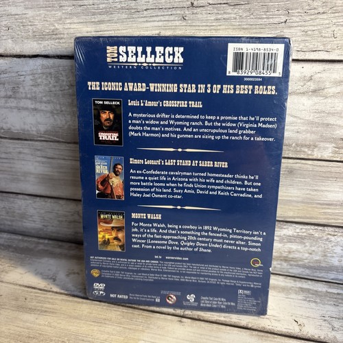 Tom Selleck Western Collection DVD 3 Movie New Sealed Iconic Award Winning Roles - Picture 6 of 6