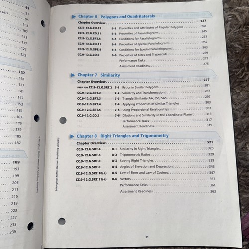 EXPLORATIONS IN CORE MATH FOR COMMON CORE: GEOMETRY, **BRAND NEW** - Picture 7 of 9