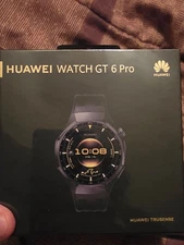 H WATCH GT6 PRO TITANIUM BLACK ORIGINAL 2025 SMARTWATCH READ DESCRIPTION ATM-829