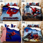 Spider Man Single King Single Double Queen King Bed Quilt Duvet Doona Cover Set
