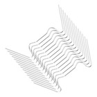  3 Count Greenhouse Glass W Clips Plant Support Garden Steel Wire