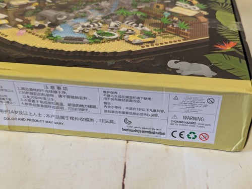 Zoo No 823 Mini Building Blocks 4800 Piece's - Architectural - New In Box - Picture 9 of 9