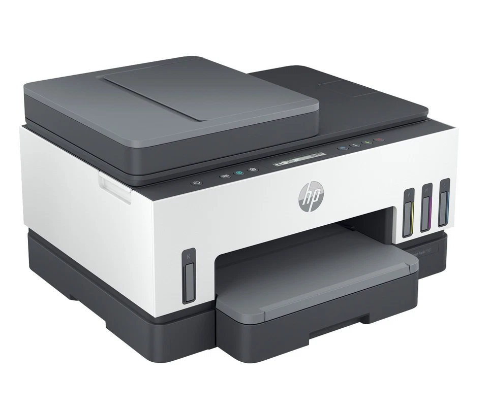 HP Smart Tank 7301 All-in-One InkJet Printer, Color Mobile Print, Scan, Copy, - Image 4 of 4