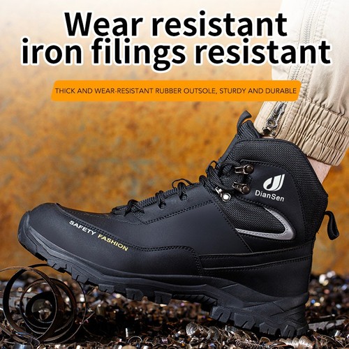 Mens Hiking Steel Toe Shoes Work Boots Safety Shoes Botas De Trabajo Para Hombre - Picture 34 of 39