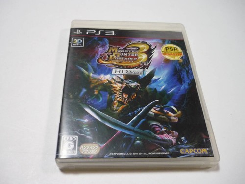 00 Game Software Ps3 Monster Hunter Portable 3Rd Hdver. Playstation