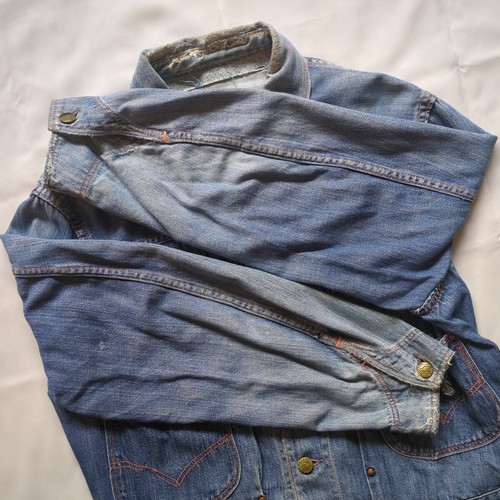 Vintage 1950s Levis Test Arcuate Stitch 2nd Type T-Back Denim Jacket Rare - Picture 9 of 10