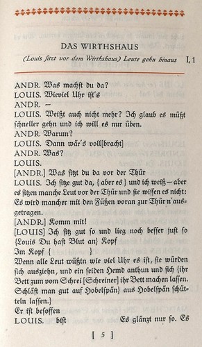 Georg Buechner “Woyzeck” Ex. 93/520, Bibliophile Edition 1920 in German, Leipzig - Picture 7 of 14