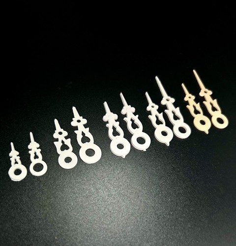 Kuckucksuhrzeiger verschiedene Größen. Fünf Sets. White & Bone. A17-A20-A24- T-A30 - Bild 4 von 6