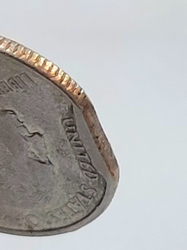 2006 Nebraska Washington Quarter, P Mint, Curved Clipped Planchet Error Coin - Picture 3 of 10