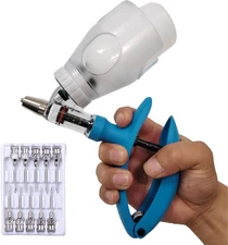 5ML Livestock Syringe Gun, Automatic Self Refill Injection Gun Continuous Adjust
