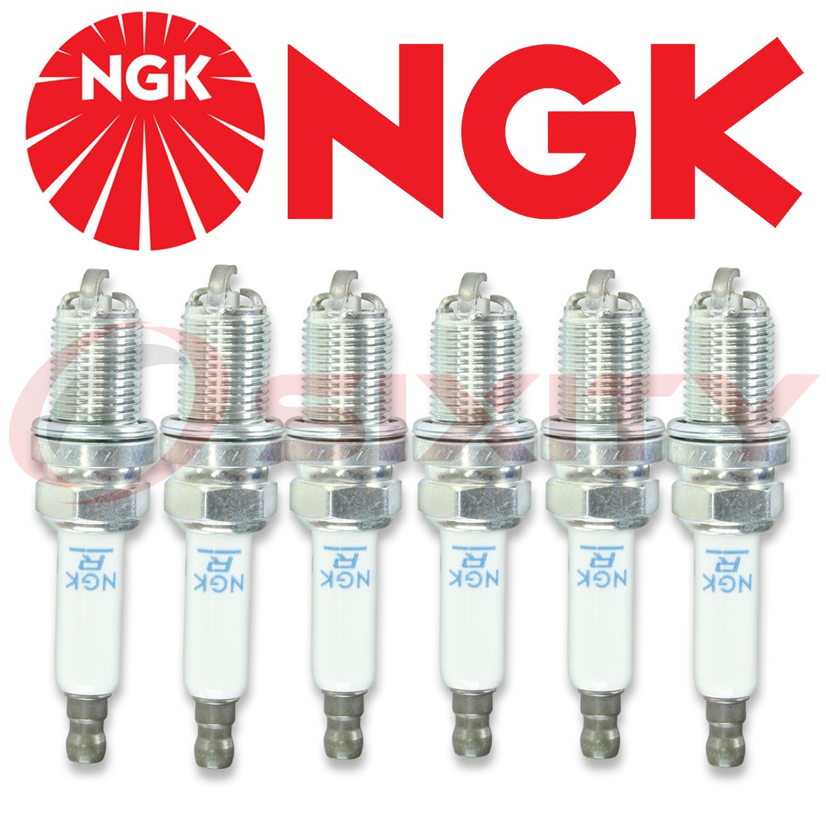 6 PCS NGK 5592 Laser Platinum Premium Spark Plugs PFR7W-TG