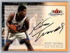 Kurt Thomas 2000-01 Fleer Tradition Autographics Auto New York Knicks
