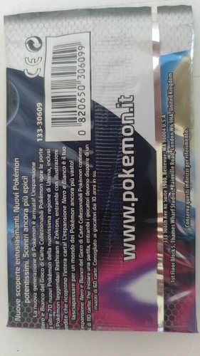 4x BOOSTER PACKS SIGILLATO SEALED ARTSET BUSTINE POKEMON NERO E BIANCO 2011 BASE - Picture 3 of 3