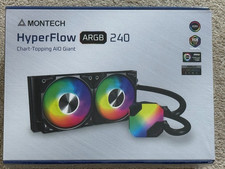 MONTECH HyperFlow ARGB 240 AIO CPU Liquid Cooler Intel  AMD Compatible