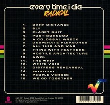 EVERY TIME I DIE RADICAL NEW CD