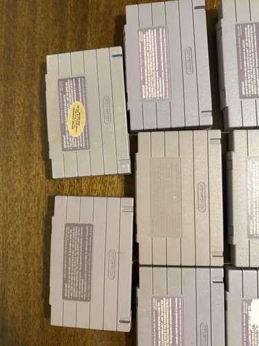 Lot of 14 Super Nintendo SNES Games All Tested & Works - Bild 10 von 12
