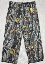 NEW Spartan Outdoors Hunting Pants Mens 2XL Realtree Camo Cargo Adjustable Sides