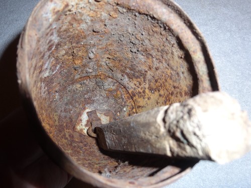 ANTIQUE VINTAGE ORIGINAL 1800's- 1900's METAL SWISS COW BELL ๐ ๐๏ธ PRIMITIVE - Picture 4 of 15