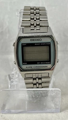 Vintage Seiko Digital Alarm Chronograph A904-5009 Needs Battery