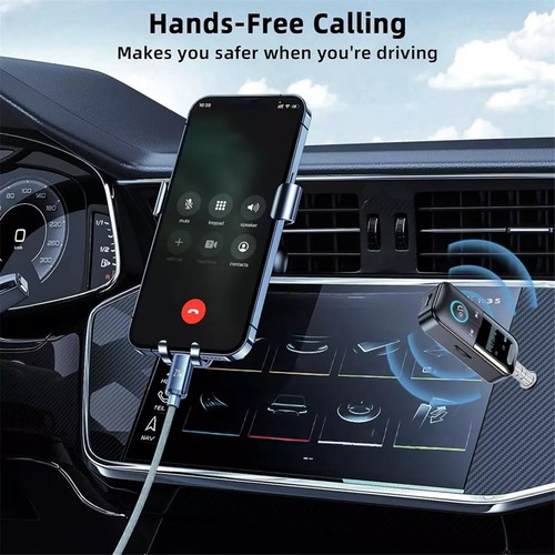 Bluetooth 5.4 Transmitter Receiver, Wireless Aux Bluetooth Adapter for Flugz1949 - Afbeelding 6 van 7