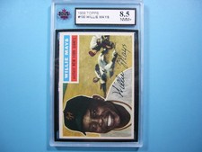 1956 TOPPS MLB BASEBALL CARD #130 WILLIE MAYS KSA 8.5 NM/MINT+ SHARP!! TOPPS GL
