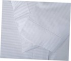 Home Linen Standard Pillowcase Pillowcases - Standard/Queen Hotel White Damask