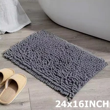 Dog Door Mat For Muddy Paws 24X16 Absorbs Moisture and Dirt Absorbent Non-Slip
