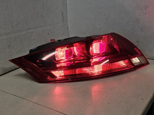 2008-2015 Audi TT MK2 Rear Driver LH Tail Light W/ Black Housing 8J0945095E - Picture 4 of 16