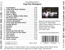 FOG CITY STOMPERS PLAY THE MUSIC OF BING CROSBY & BIX BEIDERBECKE NEW CD