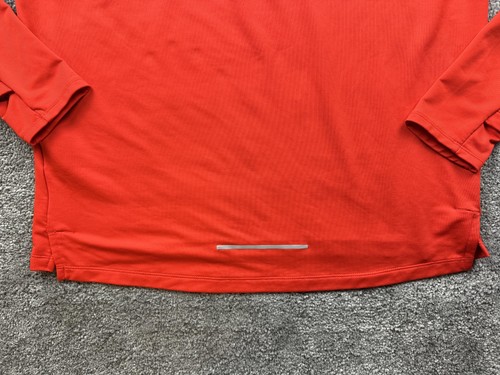 USA Shirt Herren XL Rot Langarm Nike Dri Fit Running Quarter Zip Oberteil - Bild 13 von 18