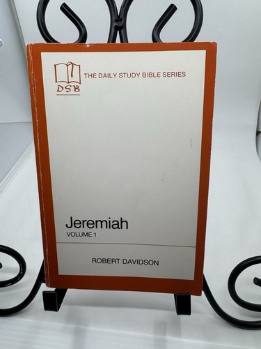 Jeremiah And Lamentations Bible Commentary 2 Volumes Robert Davidson DSB - Picture 2 of 5