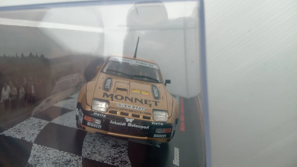 Porsche 924 Carrera GTS Rohrl Rally Hessen 1981 1:43 Ixo Altaya - Immagine 3 di 4