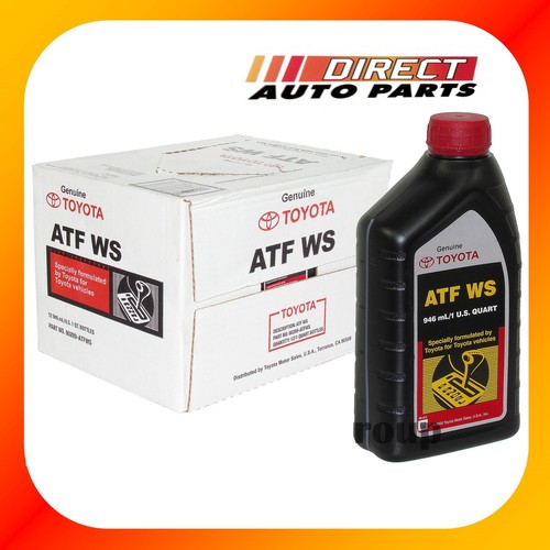ATF Toyota WS Premium Transmission Oil 12 Quarts in Case - New Stock!! - Picture 1 of 5