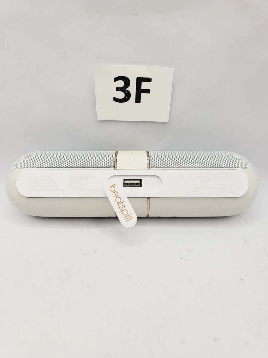 Beats by Dr. Dre B0513 Beats Pill 2.0 Speaker White GOLD