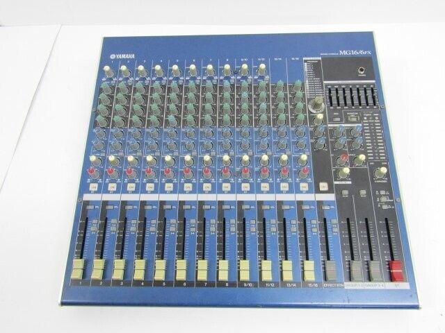 Yamaha MG16/6FX 16 channel Analog console Mixer Audio Yamaha MG16/6FX 16 channel Analog console Mixer Audio