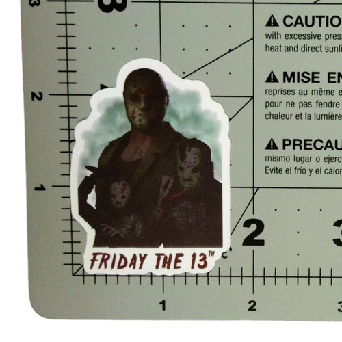 Freitag der 13. Spruch Jason Voorhees Wolke Halloween Horrorfilm Aufkleber - Bild 2 von 2