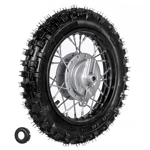 Neumático delantero 2.50-10 1.4*10 llanta rueda y eje para dirt pit bike 50cc-125cc Taotao - Imagen 5 de 12