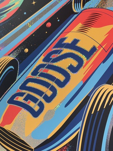 Póster Goose The Band Indianapolis 24 Oficial X/85 Serigrafía Brillo Lámina S/N - Imagen 13 de 14