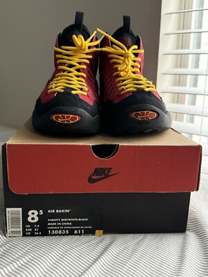 Size 8.5 - Nike Air Bakin White - 130835-111 for sale online | eBay